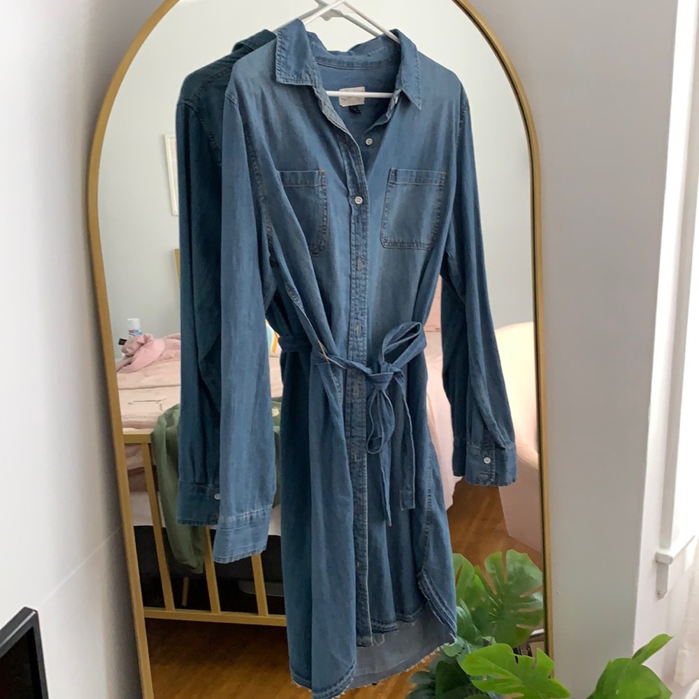 Denim dress